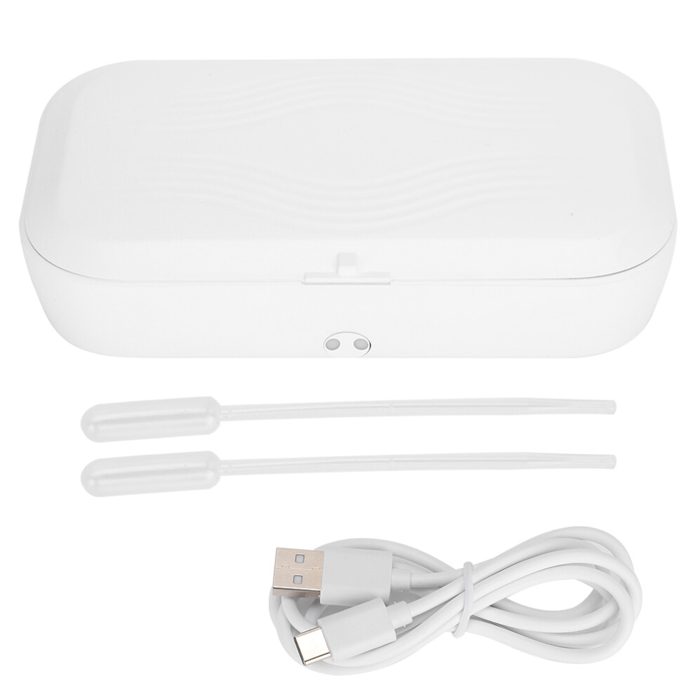 Wireless Uv Phone Sanitizer And Charger With 360 Degree Disinfection Portable Uv Box Dual Usb Charging Ports Patented Chamber Design Uvc Led Bea Light 9176269895020