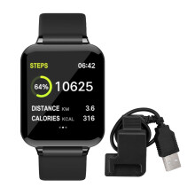 Touch screen Fitness tracker Impermeabile Contapassi Monitoraggio del sonno con monitoraggio dell'ossigeno nel sangue Sensore di frequenza cardiaca