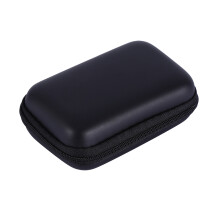 Husă organizatoare de buzunar din plasă, husă pentru căști EVA durabilă și flexibilă cu protecție impermeabilă, închidere cu fermoar