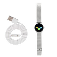 Cavo di ricarica di ricambio Cavo USB magnetico per smartwatch con connessione magnetica sicura Protezione da sovraccarico e struttura compatta e