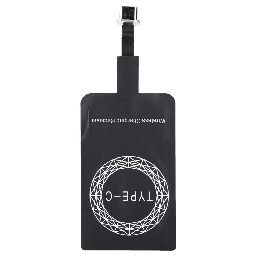 Wireless Charger Receiver For Smartphones, Type C Charging Receiver With Qi Charging Receiver Module, Universal Type C Charge Adapter For Mobile Devic 9012494661477