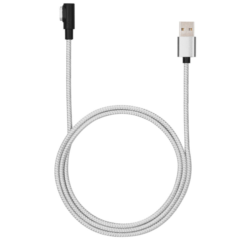 Fast Charging Usb C Cable, 3A High Speed Charger With Right Angle Connector And Nylon Braided Durability For All Type C Devices Including Ios Android 9176269897239