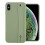 Capa triplamente reforçada e resistente a impactos para iPhone Xs Max, revestida com microfibra macia e feita de silicone líquido premium com 2