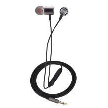 Écouteurs intra-auriculaires filaires à isolation phonique, son stéréo, avec microphone intégré pour téléphones, légers et dotés d'une