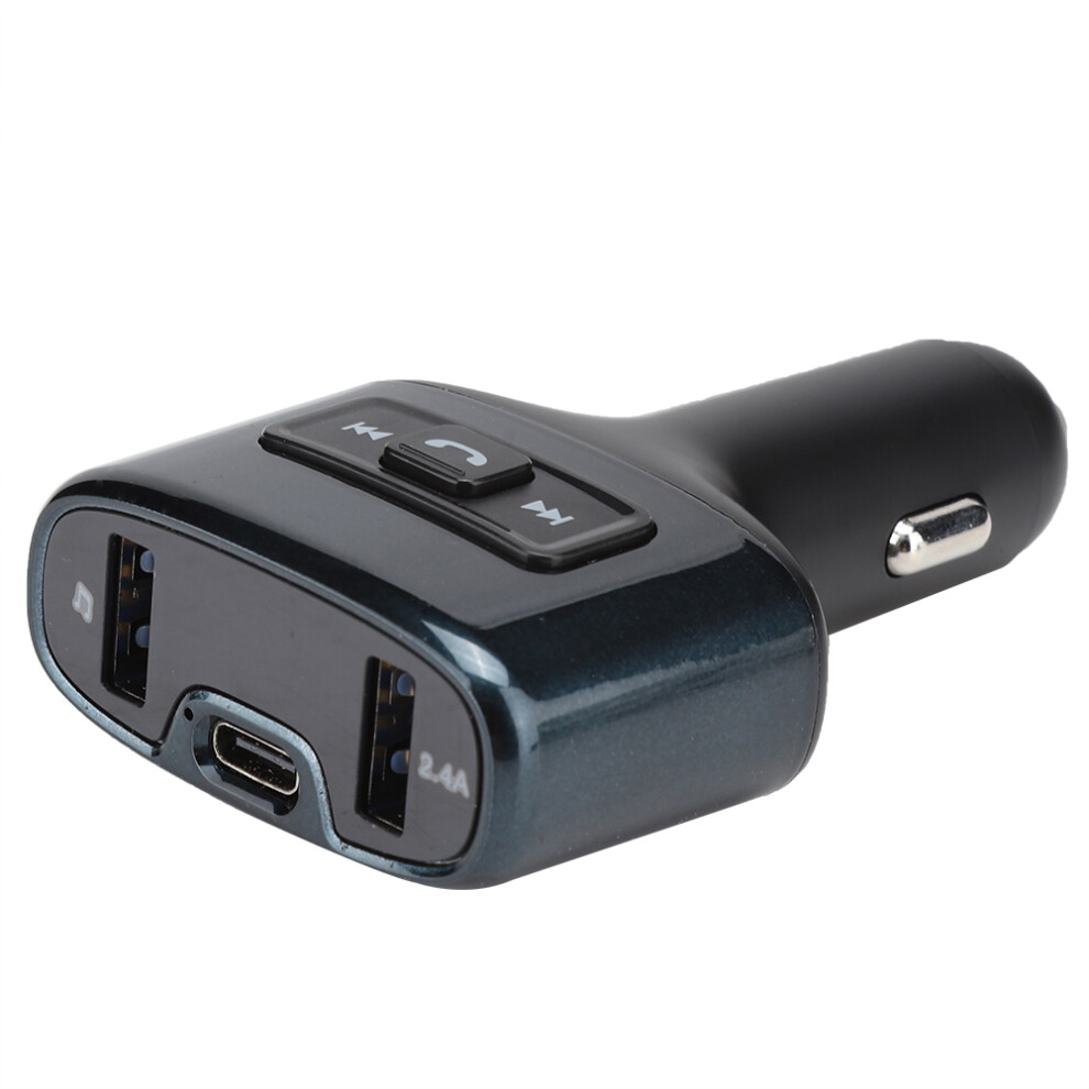 Elevate Your Driving Experience: Bluetooth Fm Transmitter With Color Led Backlit, Hands-Free Calls & Hifi Bass Sound For Seamless Connectivity 9012494661620