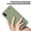 Capa triplamente reforçada e resistente a impactos para iPhone Xs Max, revestida com microfibra macia e feita de silicone líquido premium com 7