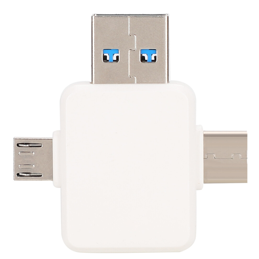 Micro Usb 3.0 And Type C Otg Adapter Reversible Design Type C Adapter Universal Compatibility Plug And Play On-The-Go Data Transfer For Mobile Devices 9012494500707