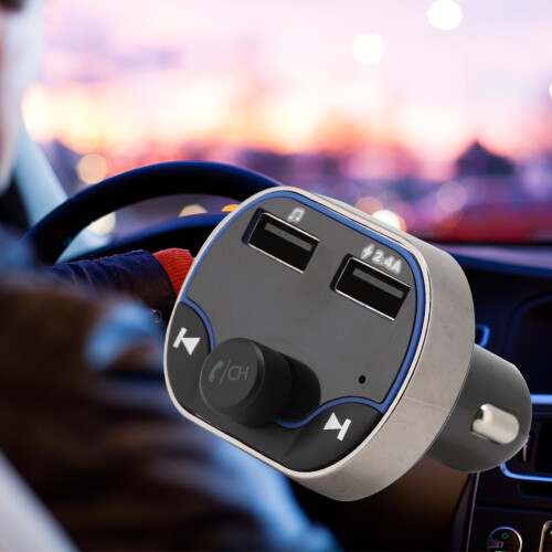 Επαναστατικός πομπός Bluetooth5.3FM για αυτοκίνητα, με διπλές θύρες USB, γρήγορη φόρτιση 2