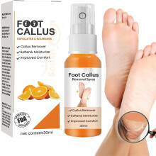 Foot Callus Remover Spray with Quick Callus Removal and Deep Skin Softening for Gentle Exfoliation