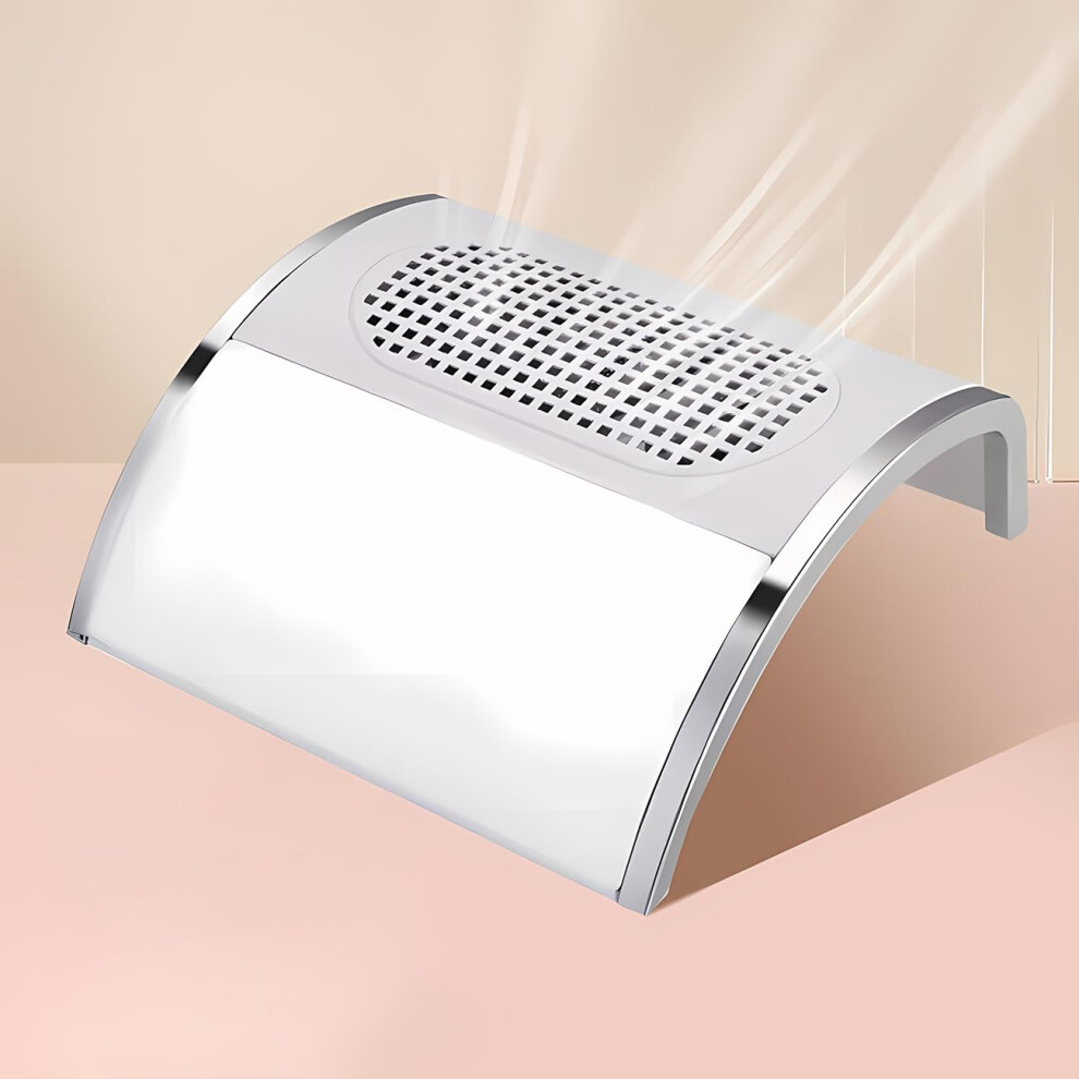 120W Electric Nail Dust Collector with Replaceable Bags for Professional Manicure and Pedicure