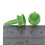 1000Pcs Double-Deck Green Golf Tee 23mm 8