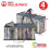 Σετ 4 τσάντες αποθήκευσης DVD - Συμβατές με CD, Blu Ray, VHS, παιχνίδια - Διαφανής οργανωτής 2