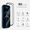 2-pack kompatibelt med iPhone 12pro max - 9D härdat glas - Högsta kvalitet 1