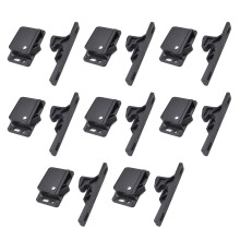 8-Pack Black Cabinet Door Latch for RV and Home Strong and Reliable No Loose Drawers Cabinets Latch Part