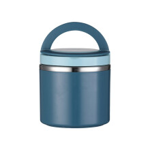 Boîte isotherme de 600 ml (21,3 oz) pour soupes et repas, en acier inoxydable à large ouverture, idéale pour les aliments chauds et froids et la
