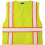 Unisex High Visibility Reflective Solid Front with Mesh Back Vest 3