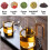 Enchantipot Magic Tea Pot, συμβατή με ζυθοποιία διαχωρισμού νερού, γυάλινη τσαγιέρα με 6