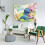 Tapeçaria de parede Stitch para decoração de casa, ideal para quartos de meninos e meninas, sala de estar, 152 x 102 cm (60 x 40 polegadas). 3