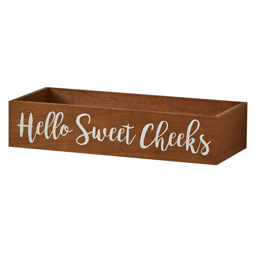 Toalettpappersbricka - Hello Sweet Cheeks - Badrumstillbehör 1