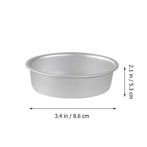 3 stk. ovale cheesecakeforme, æggeformede kageforme, non-stick forme, bageartikler 2