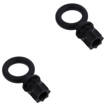 Kit de amarre circular para kayak de 2 piezas con mástil para bandera y adaptador multifunción