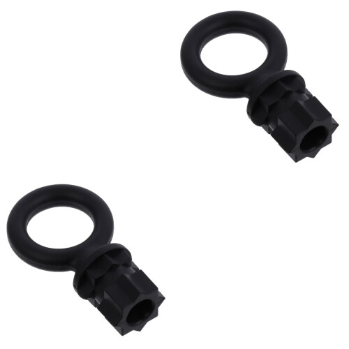 2 PC Kayak Tie Down Circle Flag Pole Kit Multifunction Adapter