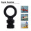 2 PC Kayak Tie Down Circle Flag Pole Kit Multifunction Adapter 2
