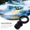 2 PC Kayak Tie Down Circle Flag Pole Kit Multifunction Adapter 4