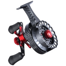 Ice Fishing Reel 3.5:1 Gear Ratio  Strength Carbon Fiber Build for River Lake Sea