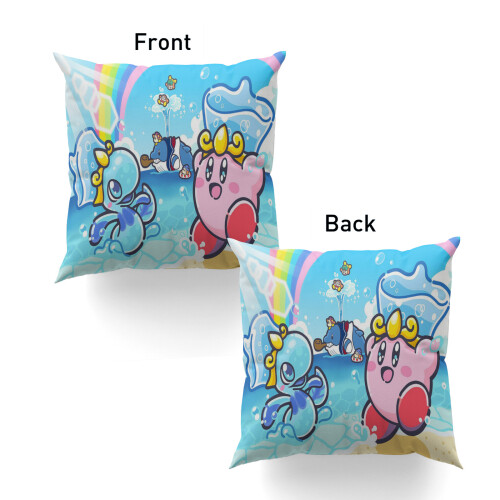 Μαξιλαροθήκη kirby Throw18*18IN Εξωτερικές διακοσμήσεις Διακοσμητική μαξιλαροθήκη για 1