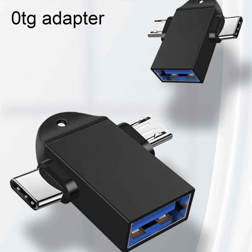 Susuchens Portable 2-In-1 Usb3.0 To Type-C Otg Adapter Data Transfer Converter For Mobile Phone Tablet Laptop 9065759443646