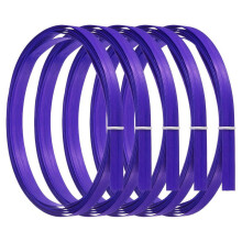 Bamboo Strips for Weaving 7/16In X 10 Ft,5 Pack Thin Flat Wicker Rattan Cane for Making Basket DIY Crafts, Purple