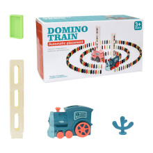 Vláček Domino pro děti: Automatická hra s domino kostkami - Vzdělávací Montessori hračka pro chlapce a dívky ve věku 3-6 let s