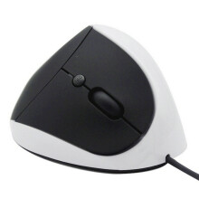 Efficiëntie en comfort gecombineerd: ergonomische, verticale, draadloze muis - oplaadbaar, 3 instelbare DPI-niveaus (800/1200/1600), 6