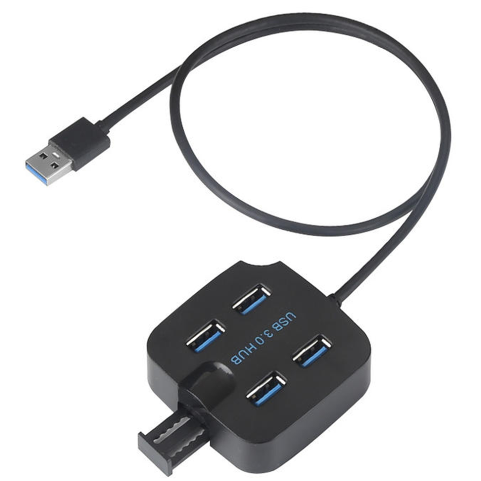 Travel-Friendly Usb 3.0 Hub, Designed For Notebook And Desktop, Offers Superspeed Transmission And Safety, Low Power Consumption, Compatible With Mult 9147006681596
