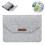 Capa protetora para laptop de 15 polegadas, capa de feltro de alta qualidade com forro interno de absorção de impacto, capa universal de feltro 2