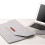 Capa protetora para laptop de 15 polegadas, capa de feltro de alta qualidade com forro interno de absorção de impacto, capa universal de feltro 6