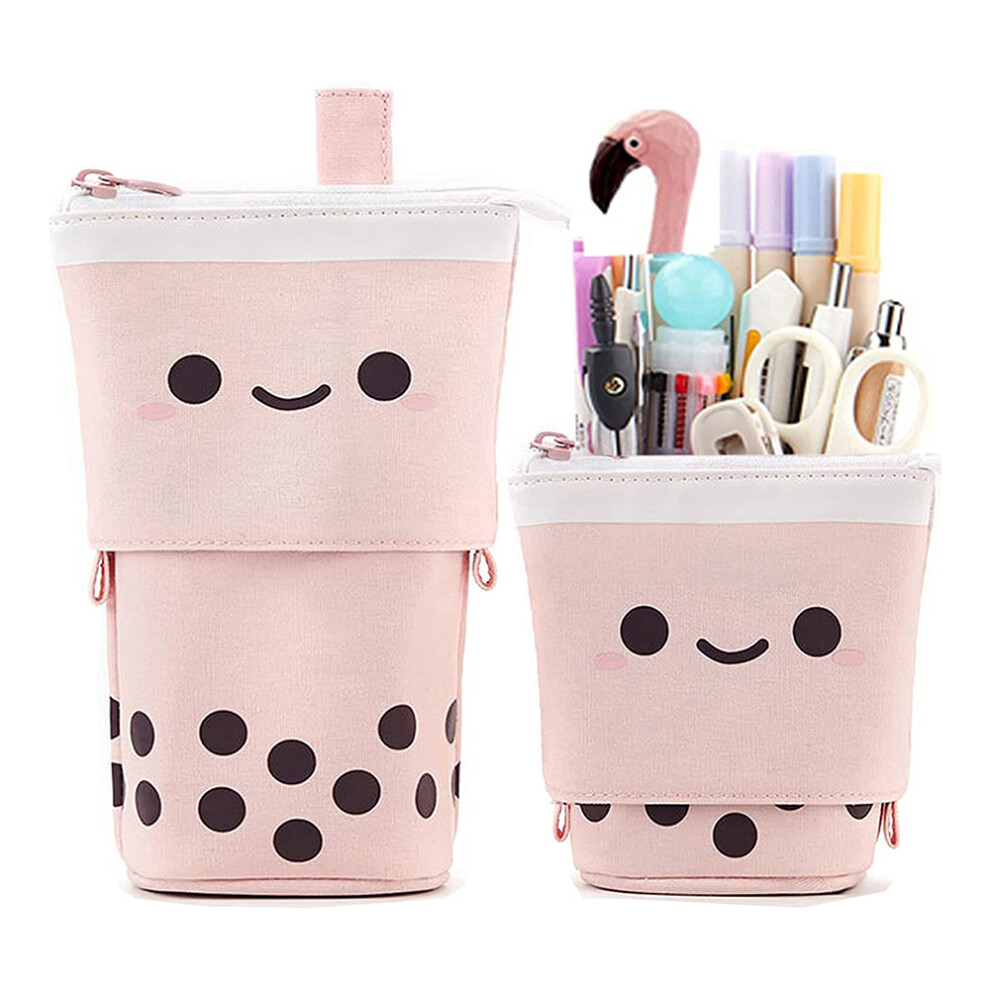 Telescopic Pencil Pouch Standing Pen Holder For Women 9147006682678