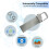 Εύχρηστη γνήσια μονάδα flash USB, ο σχεδιασμός με κρύσταλλα προσθέτει μια πινελιά 4