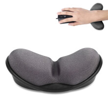 Soft & Comfortable Material Wrist Rest Pad, Ergonomic Memory Foam Support For Gaming And Office, Non-skid Base Ensures Stability, Reduces Fatigue, Gli