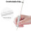 Θήκη αξεσουάρ Apple Pencil, Ελαφρύς εργονομικός σχεδιασμός κορδονιών σκηνής με διπλή 3