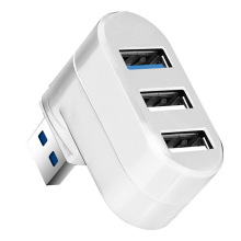 Plug-and-play USB 3.0-hub, de beste vriend van de reiziger voor ongeëvenaarde gegevensoverdracht.