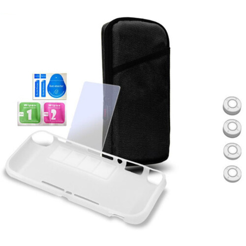 Ολοκληρωμένη λύση gaming: Πακέτο προστασίας Switch Lite 7-σε-1, κάλυμμα σιλικόνης υψηλής