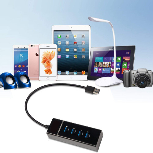 Φορητός διανομέας USB3.0, διαχωριστής USB πολλαπλών θυρών υψηλής μεταφοράς δεδομένων 2