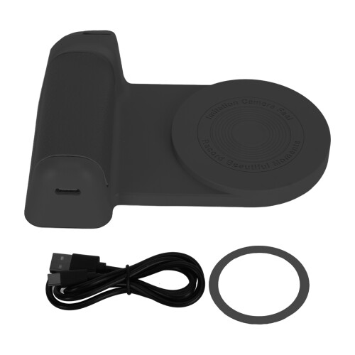 Bluetooth Bracket Magnetic Camera Handle Smartphone Camera Grip, Ergonomic Anti Slip Handle Portable Design Rotating Function Universal Compatibility