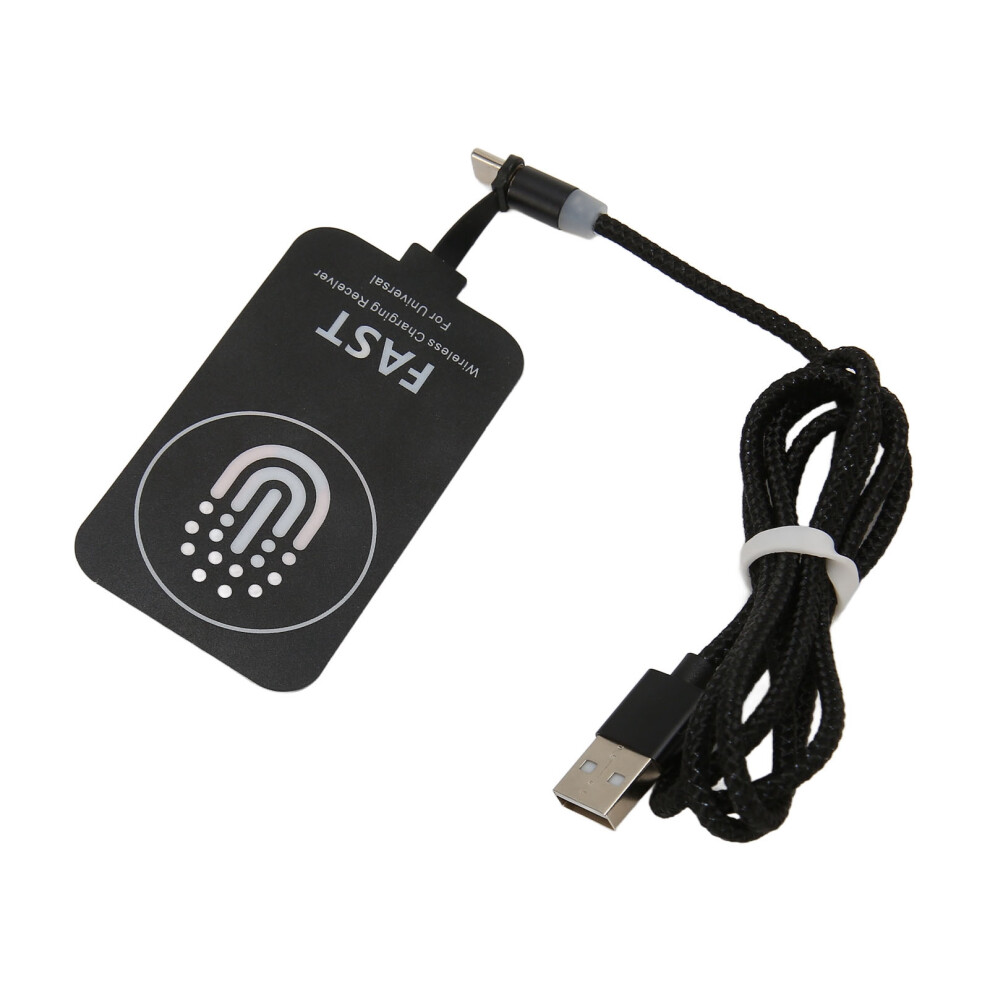 Smart Charging Receiver For Modern Phones, Charging And Magnetic Suction Charging Enabled 10W Wireless Charging Receiver, Ultra Thin Type C Charging A 9012494606126