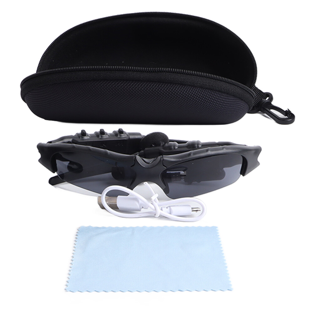 Smart Glasses Men Women Wireless Music Sunglasses Handsfree Call Stereo Headphone Foldable Sunglasses Comfortable Wearing Polarized Lenses For Driving 9012494397277