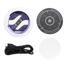 Magnetic Cooling Pad for Tablets Universal Radiator with Two Stage Refrigeration, Semiconductor Cooling System Featuring Temperature Display for Mobil