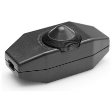 Urban Design dimmer voor tafellamp, inbouwdimmer met volledig regelbereik en eenvoudige installatie voor dimbare ledlampen (draaidimmer)