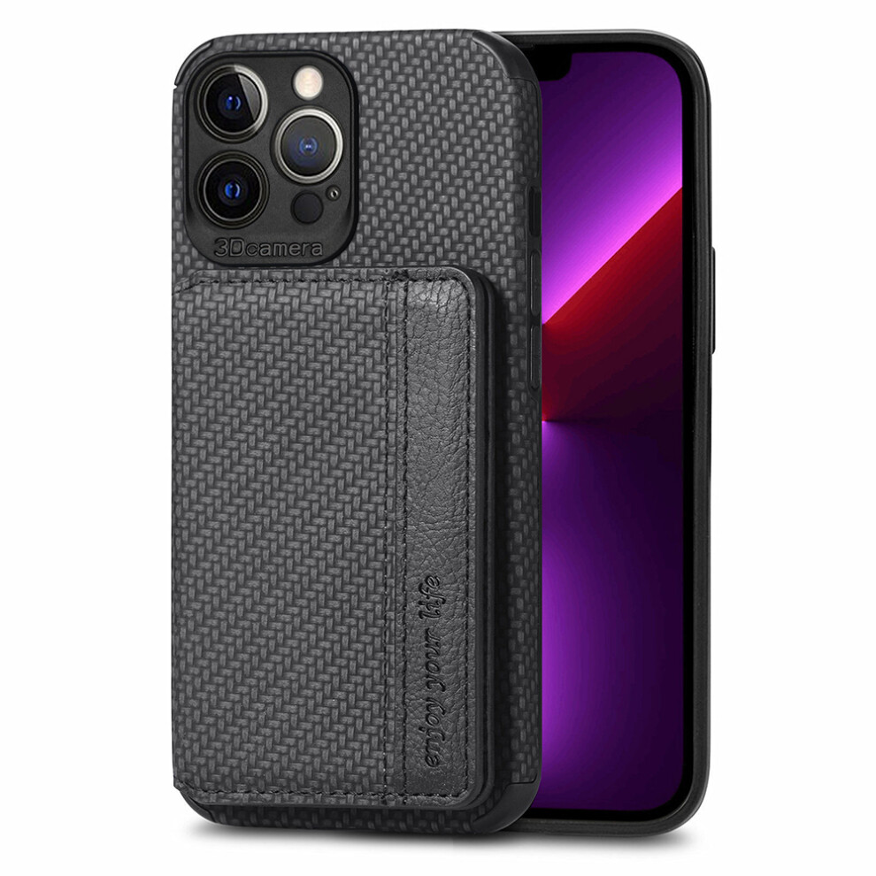 Wallet Case For Iphone, Shockproof Tpu & Pu Leather Weave, Magnetic Closure, Credit Card Holder, Kickstand, Supports Wireless Charging & Anti-Lost Han 9012494610215